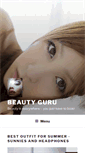 Mobile Screenshot of beautyguru.com