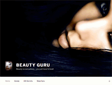 Tablet Screenshot of beautyguru.com